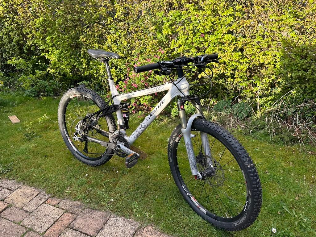 Tank flamingo xc mountainbike fully mtb deore xt, Gebruikt, 45 tot 49 cm, Ophalen, Overige merken