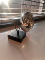 Leuke moderne spot met rookglas, Ophalen of Verzenden, Zo goed als nieuw, Metaal of Aluminium