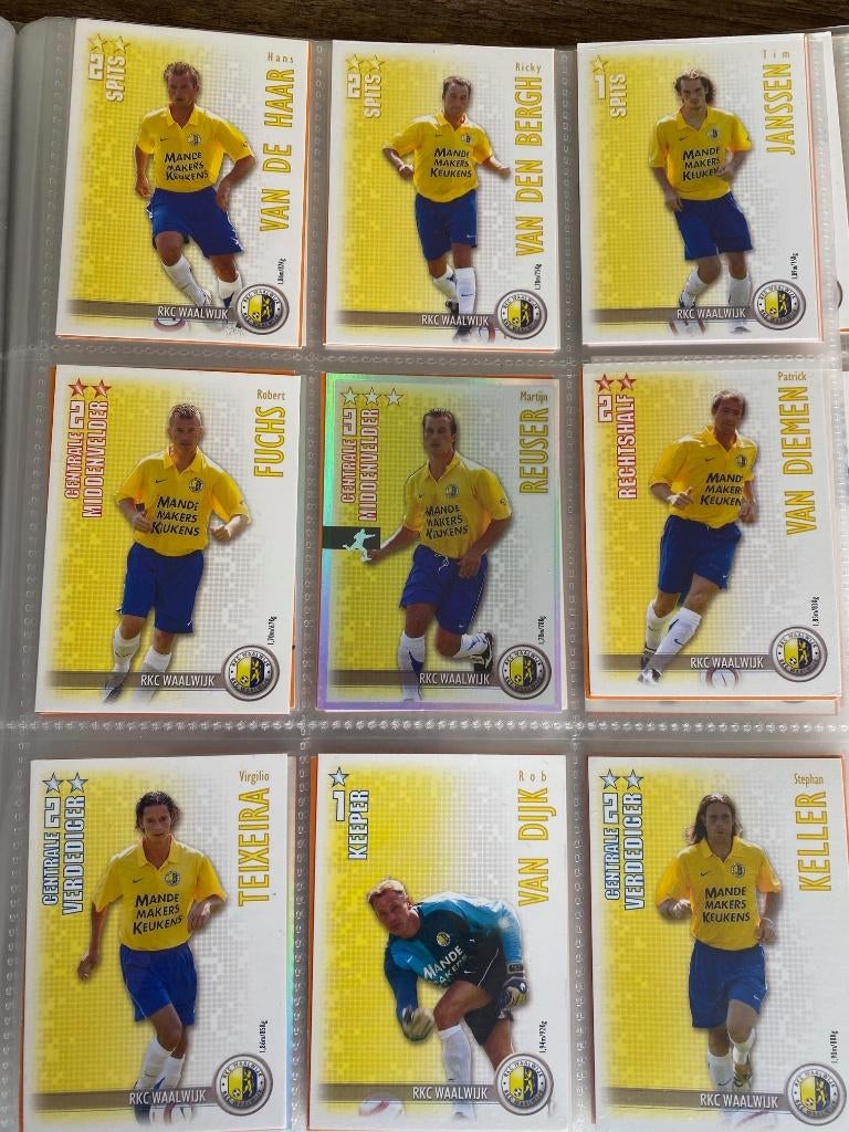 18 cards RKC seizoen 2006-2007, Verzamelen, Sportartikelen en Voetbal, Ophalen of Verzenden, Zo goed als nieuw, Buitenlandse clubs