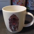 Mok met luipaardprint - Animal Friends, Keramiek, Ophalen of Verzenden, Zo goed als nieuw, Overige stijlen