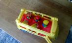 Schoolbus Little people met 5 poppetjes en geluid, Ophalen