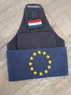 Mouwband EU Waarnemer Koninklijke Marechaussee, Ophalen of Verzenden, Marechaussee, Nederland, Kleding of Schoenen