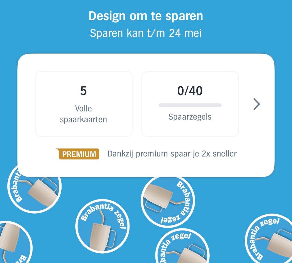 AH Brabantia spaarzegels, Albert Heijn, Ophalen