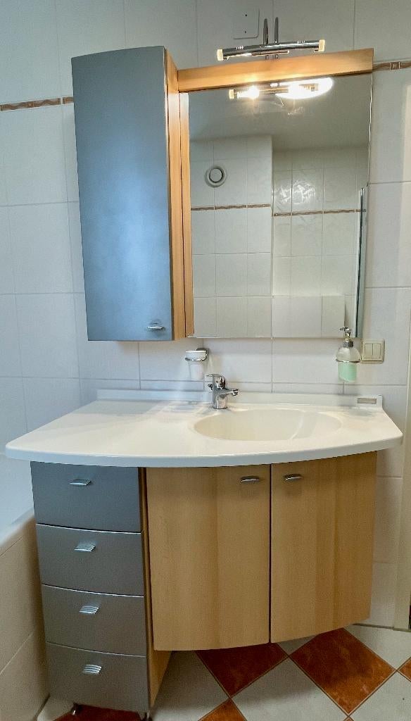 badkamer meubels, Ophalen, Gebruikt, 100 tot 150 cm, Minder dan 100 cm