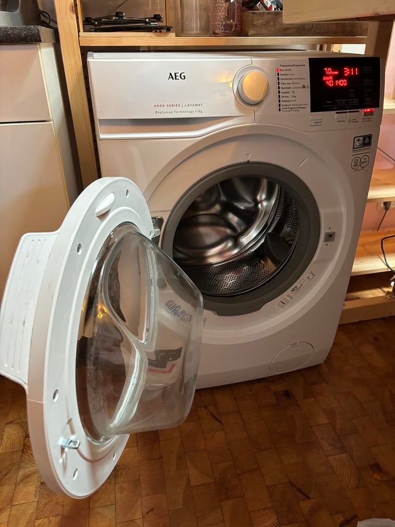 AEG 6000 series Lavamat Wasmachine, Ophalen, Gebruikt, Handwasprogramma, Voorlader