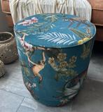 Sissy Boy poef met jungle print, Ophalen, Minder dan 50 cm, Rond, Zo goed als nieuw