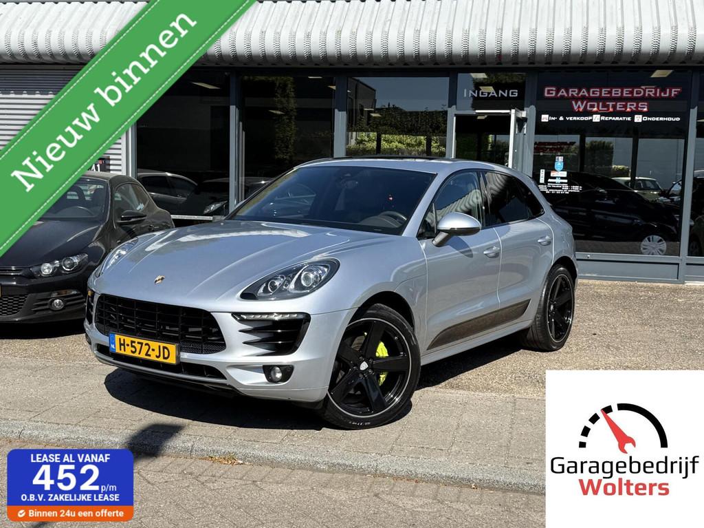 Porsche Macan 3.0 S MEMORY LED BIXENON 21INCH LUCHTVERING, Auto's, Porsche, Automaat, Gebruikt, Euro 6, Met garantie (alle)