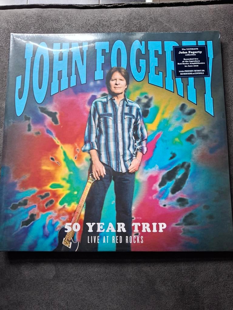 JOHN FOGERTY - 50 YEARS TRIP  LIVE AT RED ROCKS, Cd's en Dvd's, Vinyl | Rock, Ophalen of Verzenden, Nieuw in verpakking, 12 inch