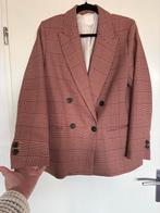 H&M Blazer Rood Wit Zwart Maat L, Kleding | Dames, Jasjes, Kostuums en Pakken, Maat 42/44 (L), Ophalen of Verzenden, Zo goed als nieuw