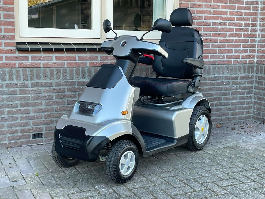 Scootmobiel Afikim Draaigas Draaibare stoel 205km, Diversen, Brommobielen en Scootmobielen, Gebruikt, Afikim, 46 km of meer, 16 km/u of meer