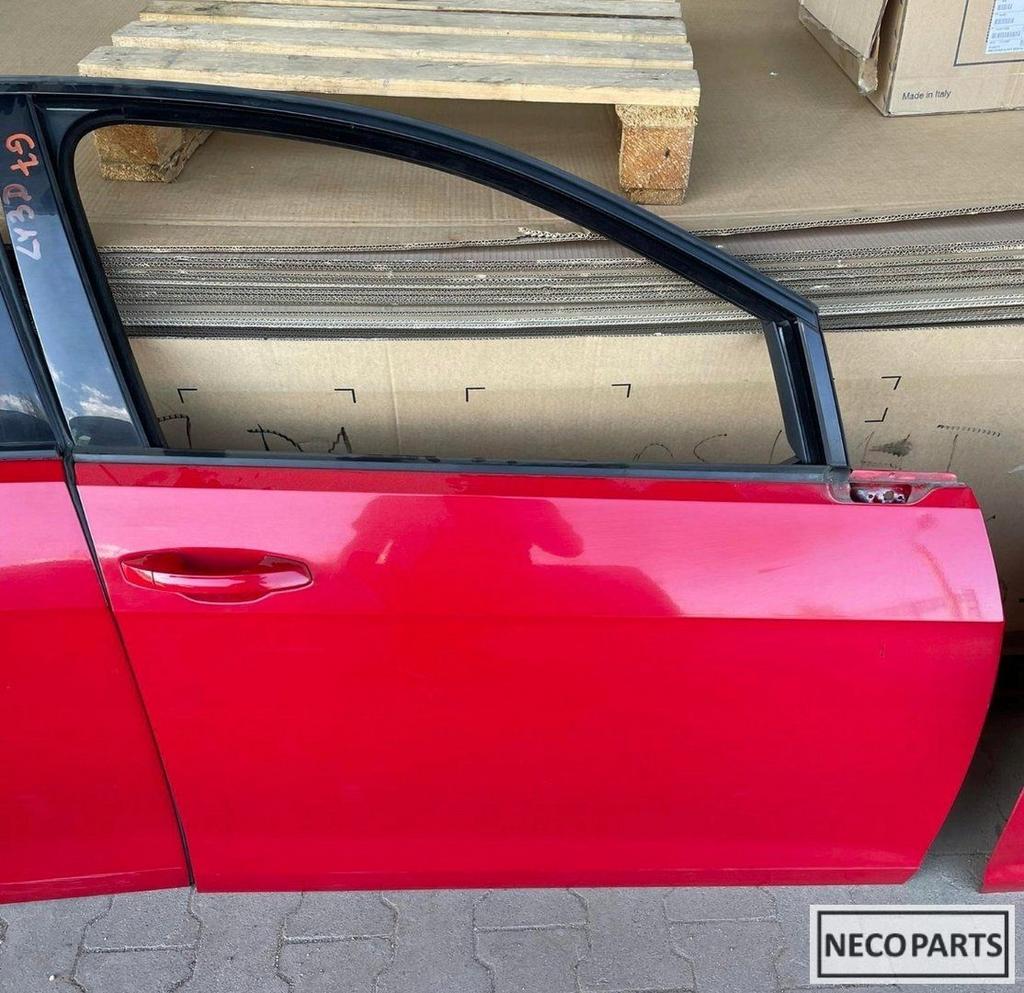 VW GOLF 7 HATCHBACK DEUR DEUREN PORTIER PORTIEREN KLEUR LY3D, Ophalen of Verzenden, Gebruikt, Volkswagen, Spatbord