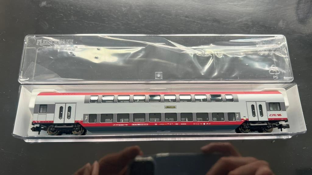 Fleischmann 862105 | CFL DBpza DOSTO rijtuig, Hobby en Vrije tijd, Modeltreinen | N-Spoor, Gelijkstroom, Fleischmann, Wagon, Ophalen of Verzenden