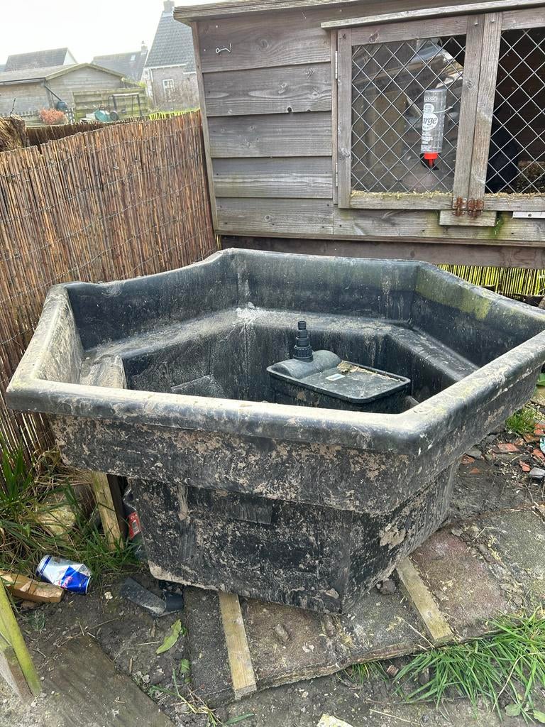 Vijver bak met filter, Tuin en Terras, Vijvers, Ophalen, Gebruikt