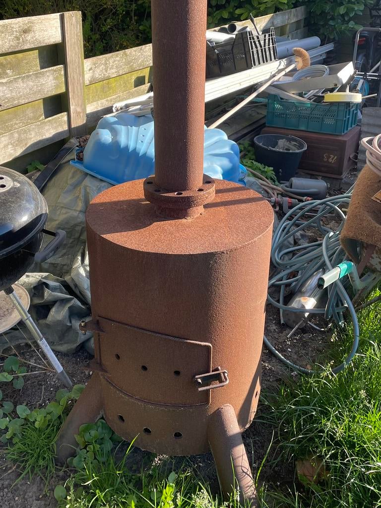 Terras kachel, Ophalen, Zo goed als nieuw