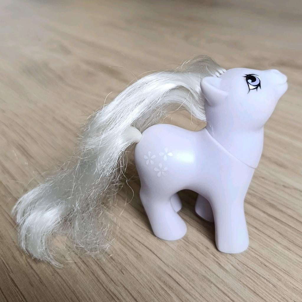 G1 Vintage My Little Pony baby Blossom 1984 Hasbro, Kinderen en Baby's, Speelgoed | My Little Pony, Ophalen of Verzenden, Gebruikt