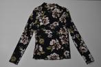 donkerblauw truitje met bloemenprint, Maat 38/40 (M), Blauw, Nieuw, Ophalen of Verzenden