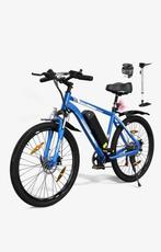 Zwarte elektrische fiets, Fietsen en Brommers, Elektrische fietsen, Zo goed als nieuw, 59 cm of meer, 50 km per accu of meer, Ophalen