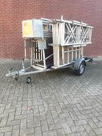 Steiger wienese inclusief aanhanger, Doe-het-zelf en Verbouw, Steigers, Ophalen, Zo goed als nieuw, Rolsteiger of Kamersteiger