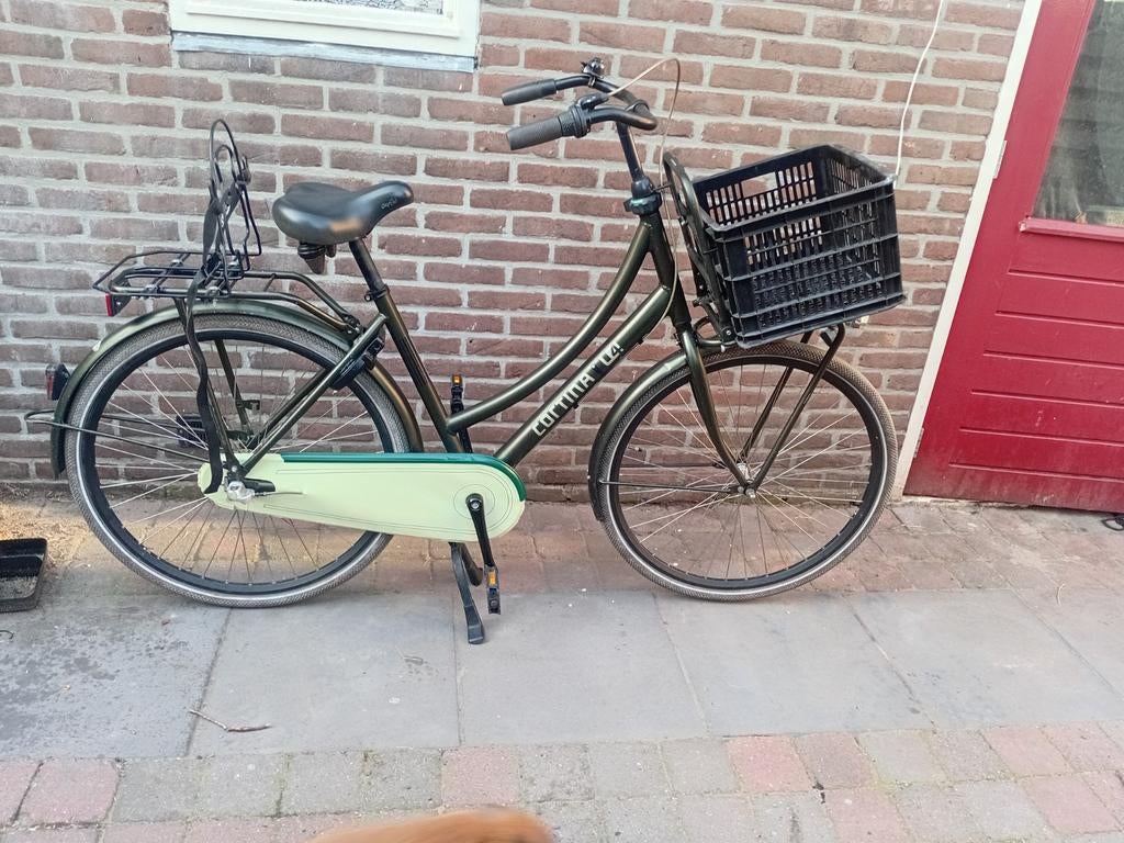 Cortina U4 transport 3v netjes, Fietsen en Brommers, Fietsen | Dames | Omafietsen, Ophalen of Verzenden, Zo goed als nieuw, Versnellingen