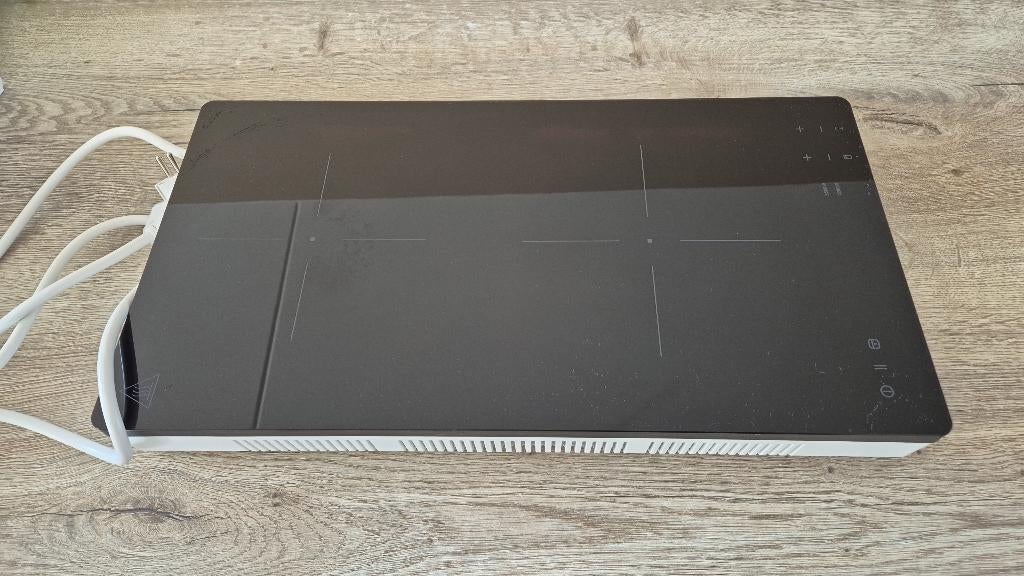 Inductiekookplaat 2 pits, Witgoed en Apparatuur, Kookplaten, Ophalen, 3 kookzones of minder, Zo goed als nieuw, Inductie