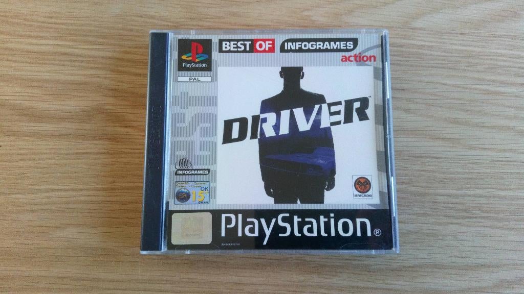 Driver - PS1, Spelcomputers en Games, Games | Sony PlayStation 1, Gebruikt, Verzenden, 1 speler, Racen en Vliegen