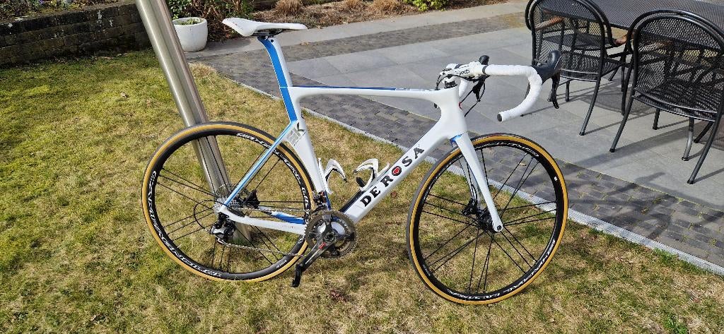 De Rosa SK Pininfarina Campagnolo H11 Disc Chorus 2018, Carbon, Nieuw, Meer dan 20 versnellingen, 53 tot 57 cm