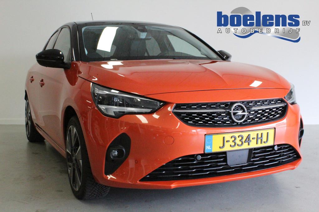 Opel CORSA-E Elegance 50 kWh | SOH 90,7% | PANO | STOEL+STUU, Auto's, Opel, 136 pk, Gebruikt, Zwart, Overige kleuren
