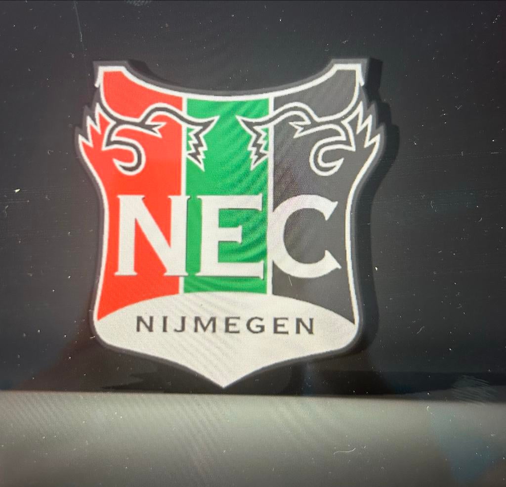 NEC Nijmegen Lightbox - Voetbalclub Logo Verlichting, Verzamelen, Zelf, Overige typen, Nieuw, Zelf