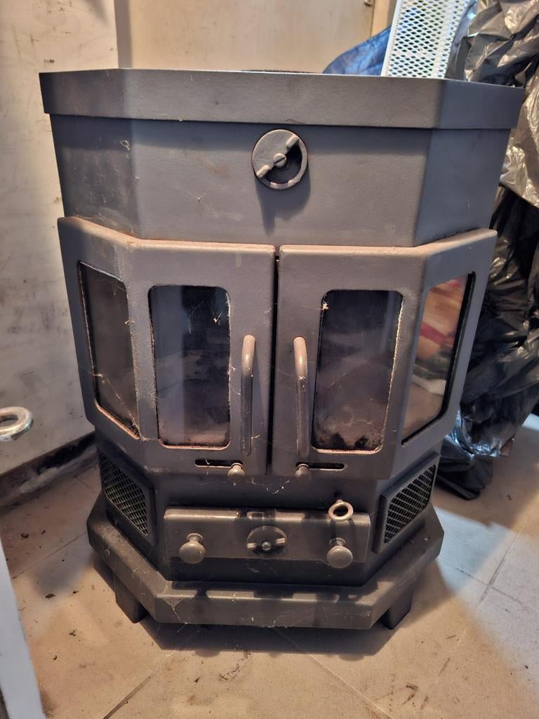 Barbas Rosolo Houtkachel - Robuust en Sfeervol, Ophalen