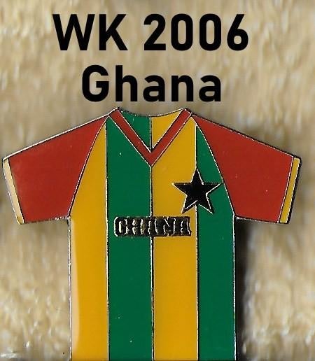 Sp638 voetbal pin ghana wk 2006, Verzamelen, Speldjes, Pins en Buttons, Ophalen of Verzenden, Zo goed als nieuw, Overige onderwerpen