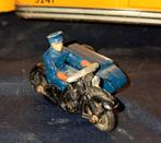 Oude dinky toy motor met zijspan, Ophalen of Verzenden, Gebruikt