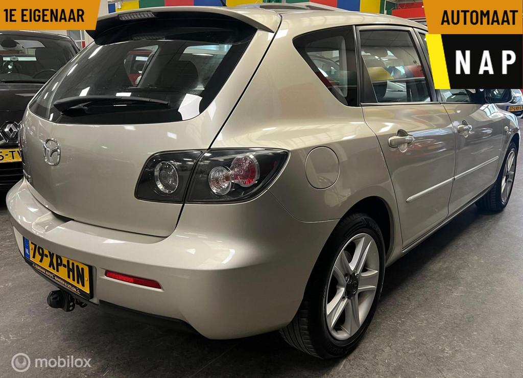 Mazda 3 1.6 S-VT Business Edition 1e Eigenaar-NAP-Automaat, Stof, Gebruikt, Zwart, 4 cilinders