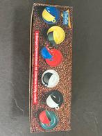 6 Steengoed Espressokopjes met Schotels - Kleurrijk, Huis en Inrichting, Keuken | Servies, Nieuw, Ophalen of Verzenden, Overige stijlen