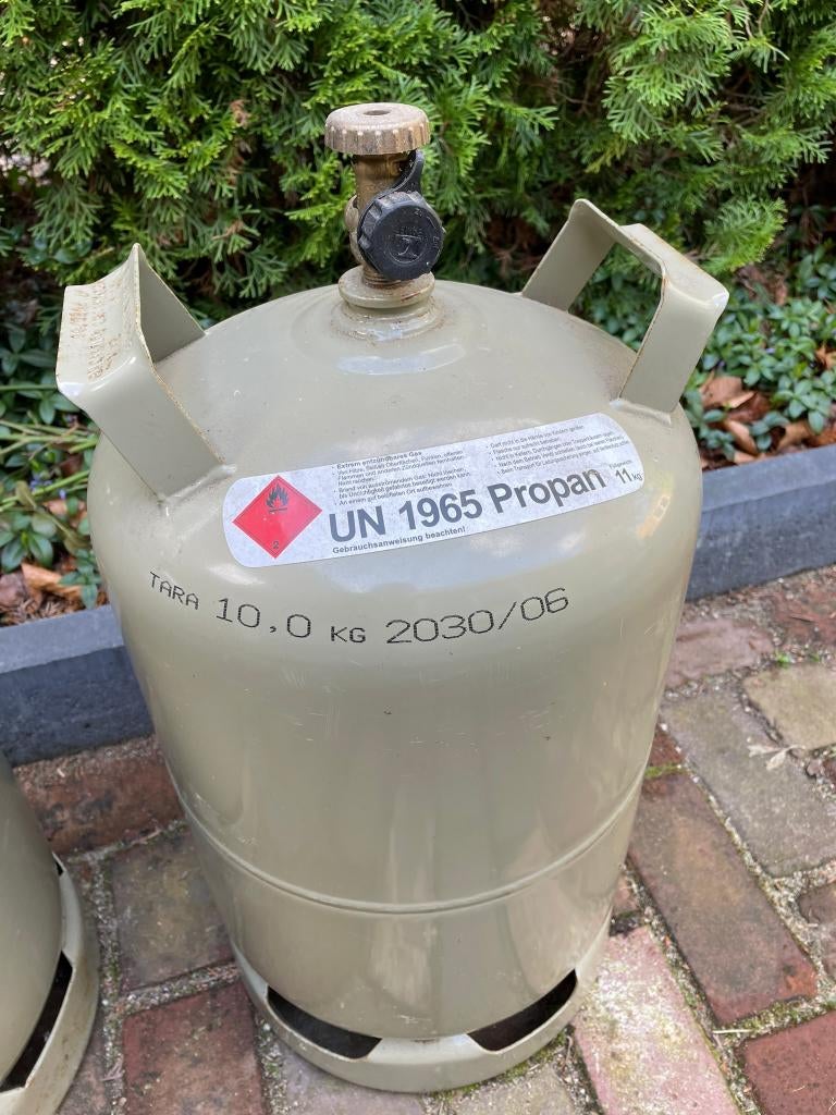 gasflessen propaan 2030 en 2033, Caravans en Kamperen, Ophalen, Gebruikt