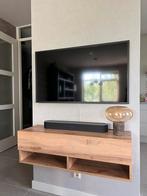 Zwevend TV meubel - Eiken kleur, Huis en Inrichting, Kasten | Televisiemeubels, Ophalen, Gebruikt, 100 tot 150 cm, Minder dan 100 cm