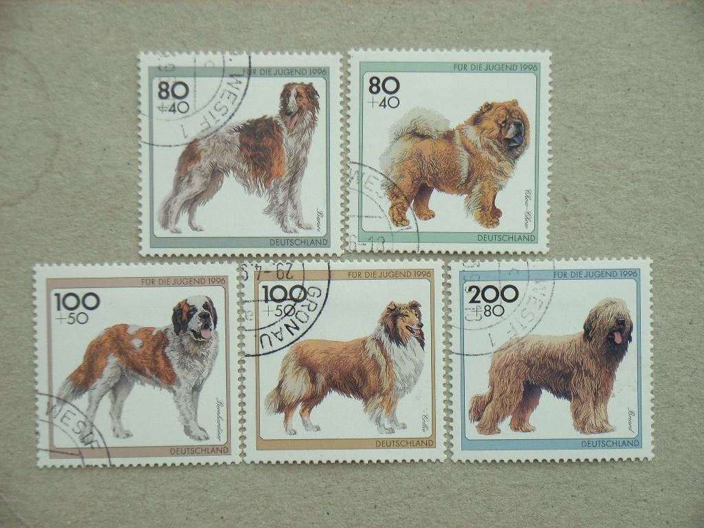 BL  Bundespost 1836-1840, Ophalen of Verzenden, BRD, Gestempeld