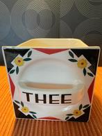 Vintage porseleinen voorraadpot voor kruidenkast. Thee, Ophalen of Verzenden
