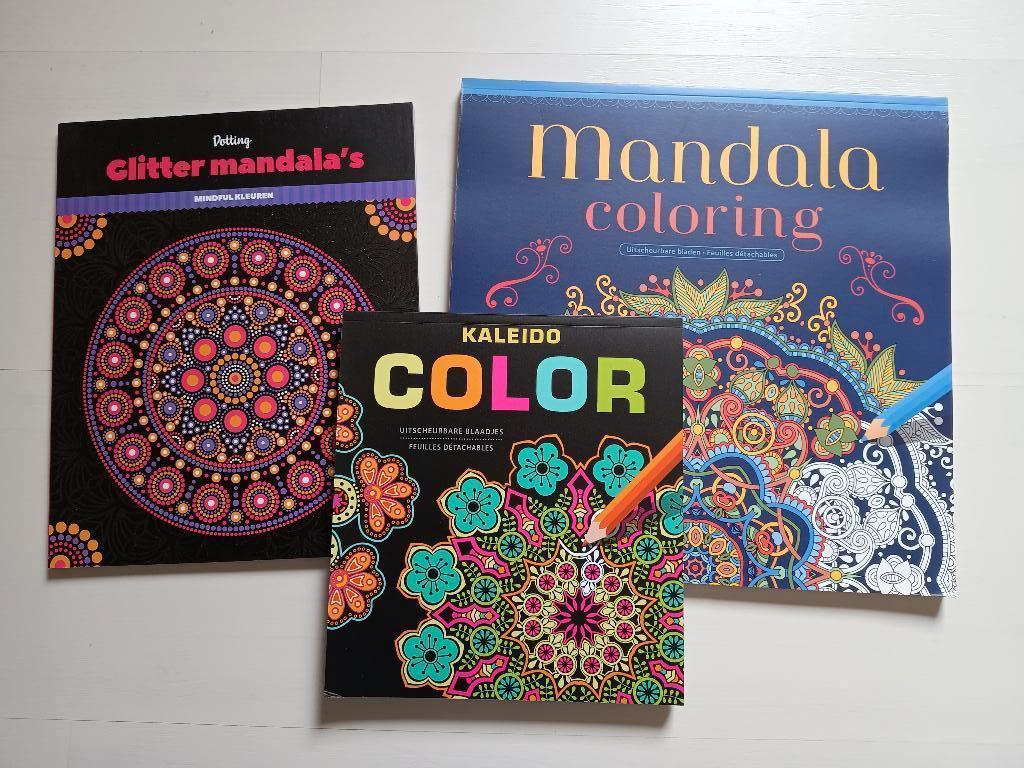 3 mandala kleurboeken, Ophalen of Verzenden, Nieuw, Boek of Gids