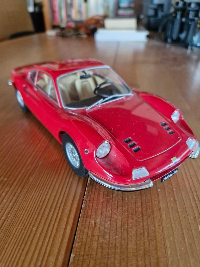Ferrari Dino 246 GT model 1:18, Ophalen of Verzenden, Nieuw, Auto, Overige merken