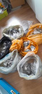 Lego partij grijs diep gesorteerd 9 kg plaatjes blokjes, Ophalen of Verzenden, Gebruikt, Losse stenen, Lego