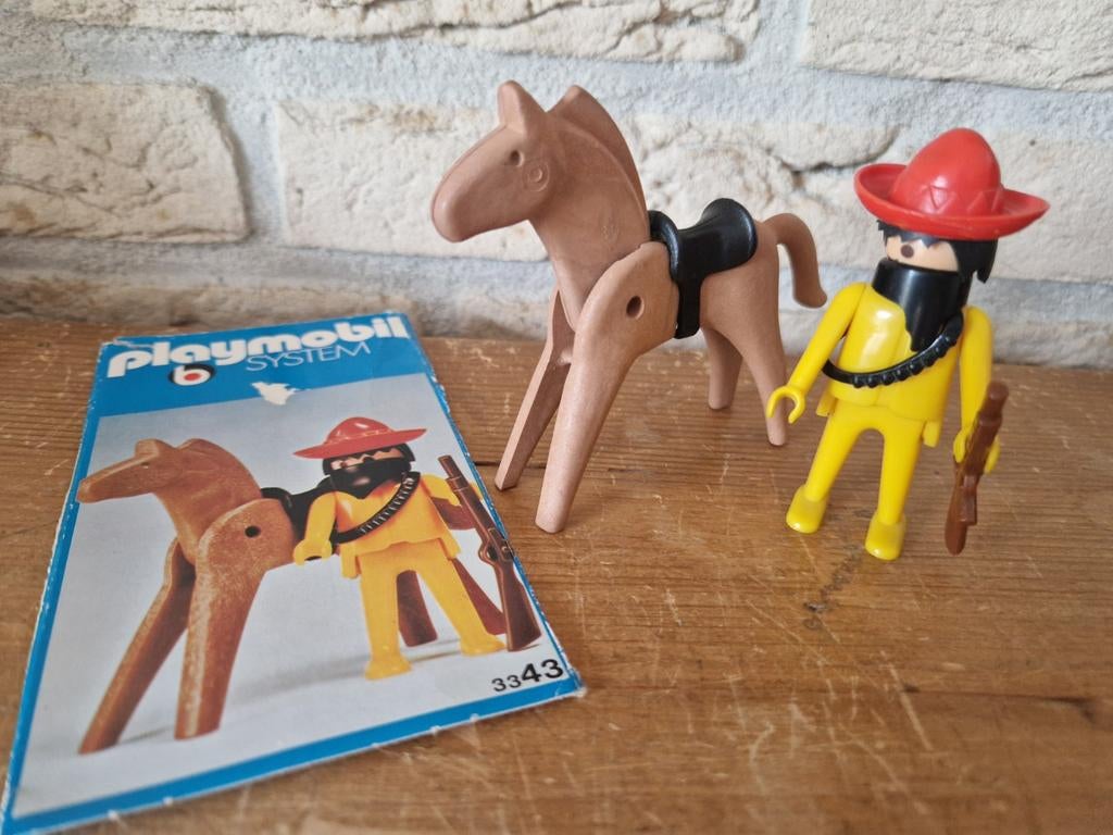 Vintage playmobil, 3343, Ophalen of Verzenden, Zo goed als nieuw