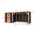 Groot kippenhok met overkapping Hidde, Ophalen of Verzenden, Nieuw, Kippenhok of Kippenren