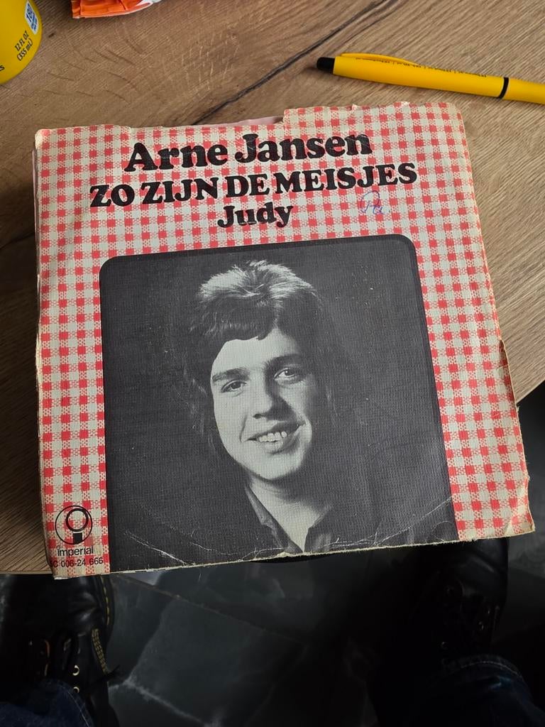 Arne Jansen - Zo Zijn De Meisjes / Judy (Single), Ophalen of Verzenden