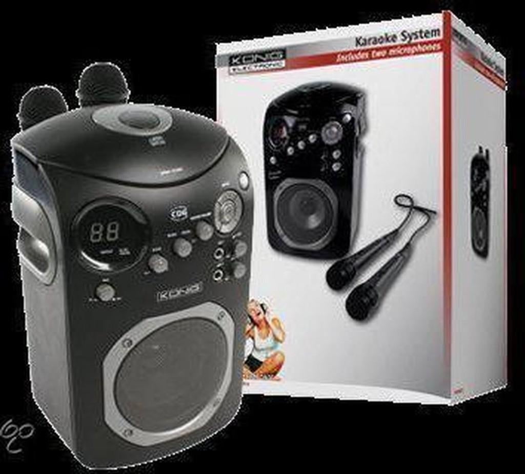 karaokeset met 2 microfoons, Verzenden, Nieuw, Complete set