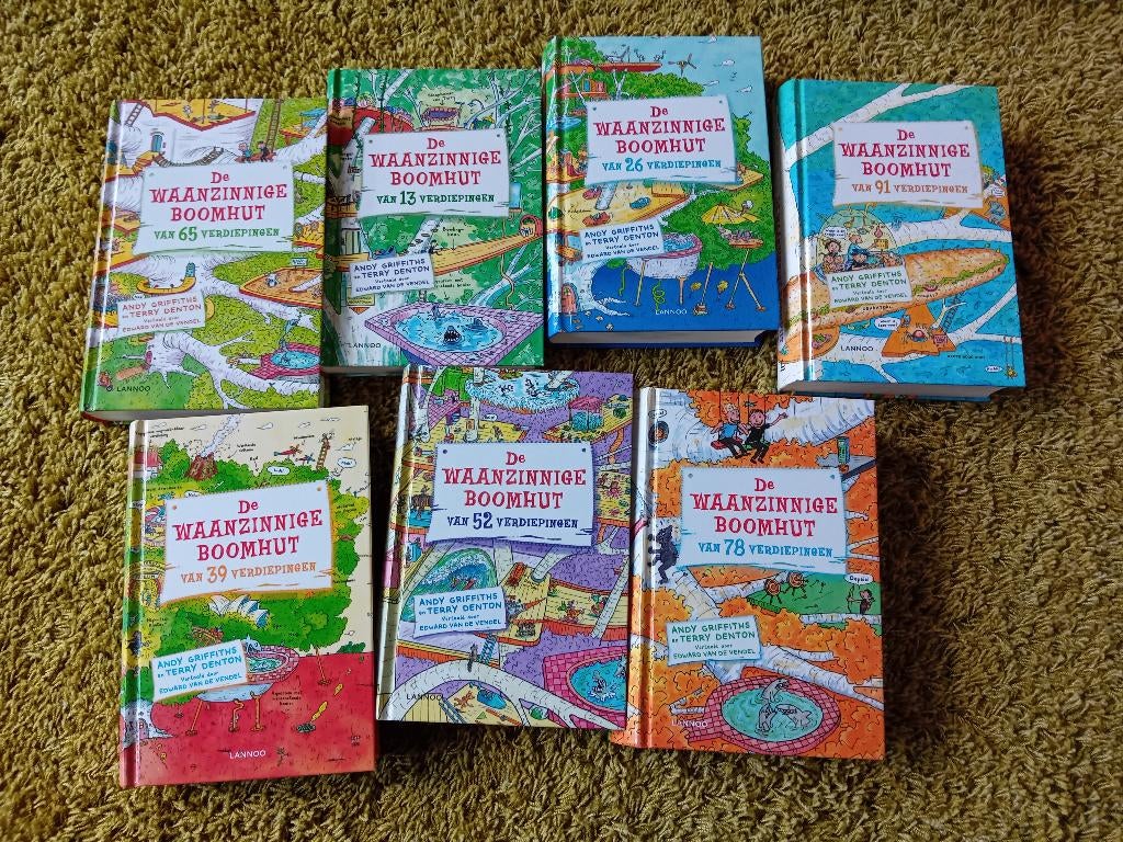 De waanzinnige boomhut boeken, Boeken, Ophalen, Zo goed als nieuw, Fictie algemeen