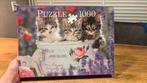 Legpuzzel met poesjes (kattjes), Ophalen of Verzenden, 500 t/m 1500 stukjes, Zo goed als nieuw