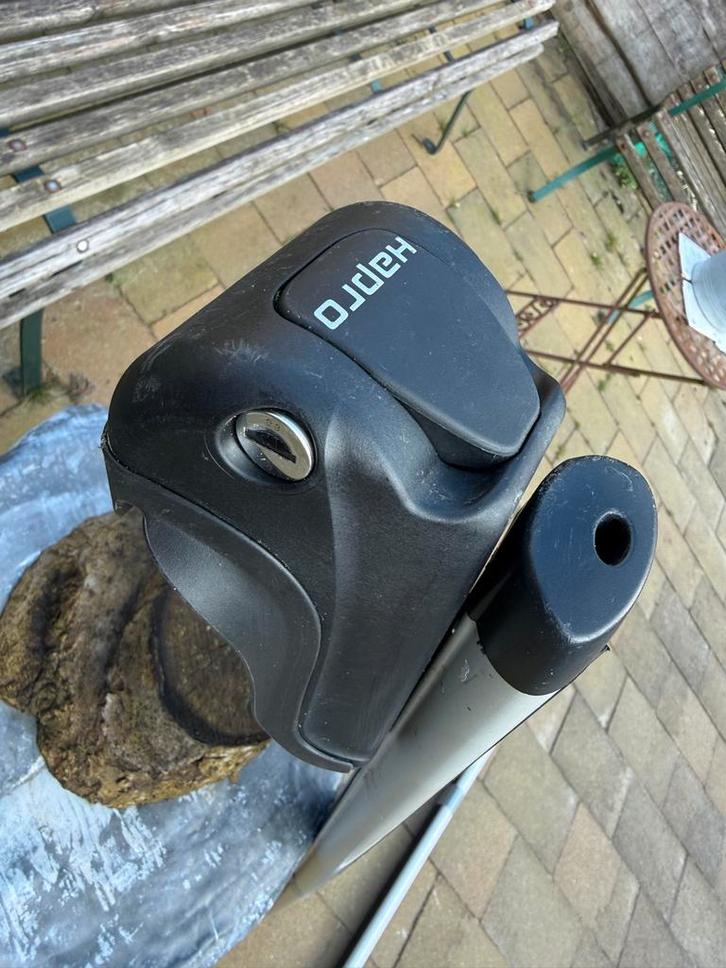 Hapro Cronos 125 lastdragers dakdrager open dakrail  (130cm), Auto diversen, Dakdragers, Gebruikt, Ophalen of Verzenden