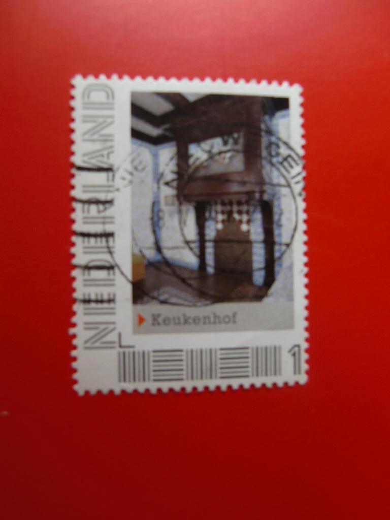 Persoonlijke zegel - Keukenhof 3 - gest., Verzenden, Na 1940, Gestempeld