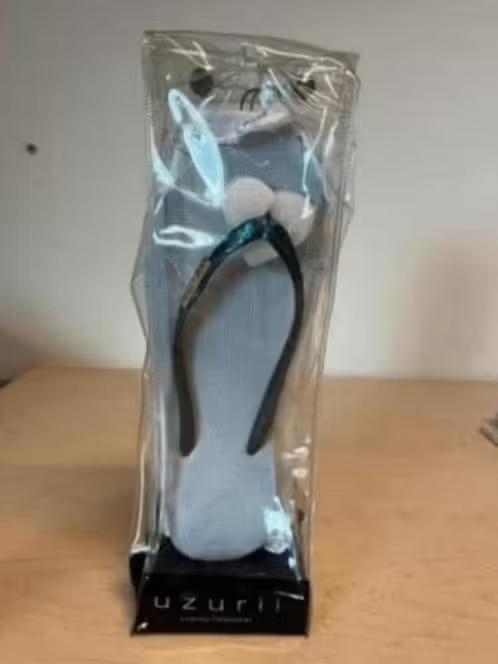 NIEUW! Uzurii classic wit silver slippers maat 39/40 €20,99, Ophalen of Verzenden, Nieuw, Wit, Slippers