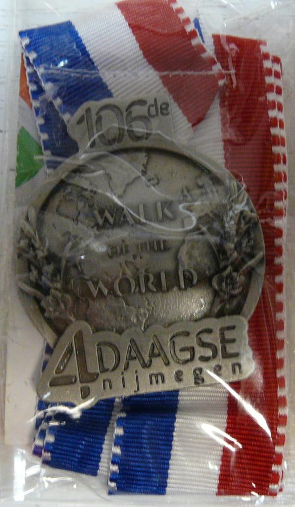 NIJMEEGSE VIERDAAGSE Beloning 2024 4 DAAGSE NIJMEGEN, Ophalen of Verzenden, Nieuw, Overige typen